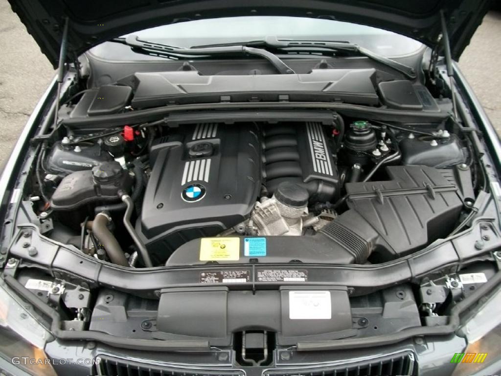 2008 3 Series 328xi Sedan - Sparkling Graphite Metallic / Black photo #30