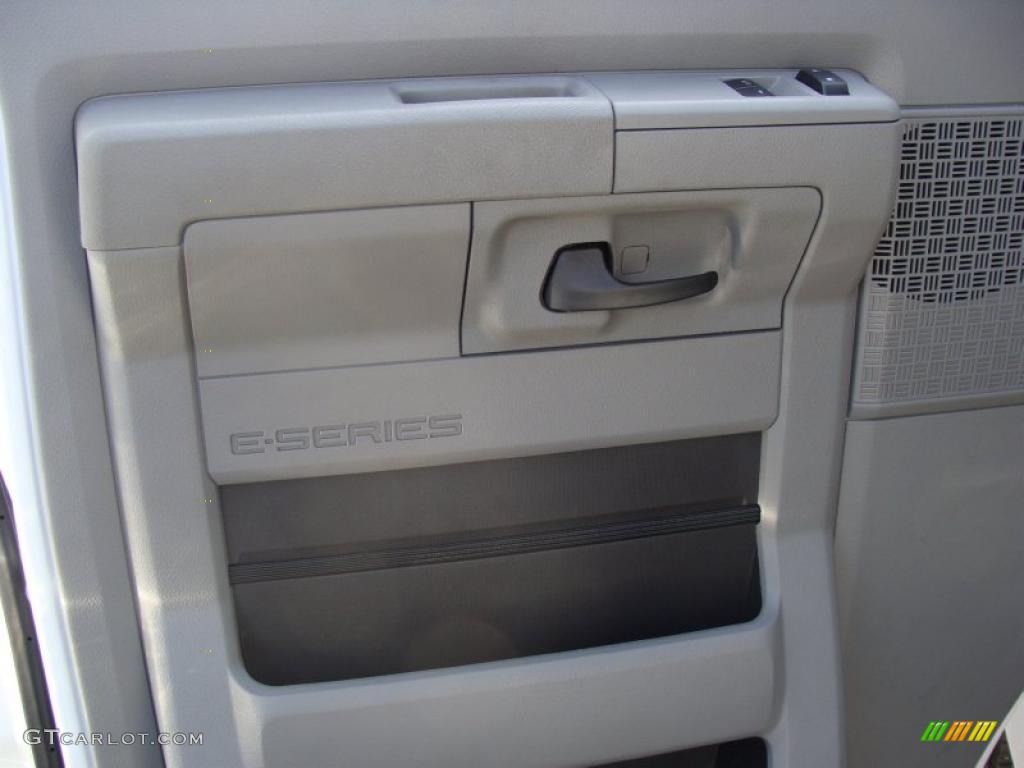 Medium Flint Interior 2010 Ford E Series Van E350 XLT Passenger Extended Photo #37987949