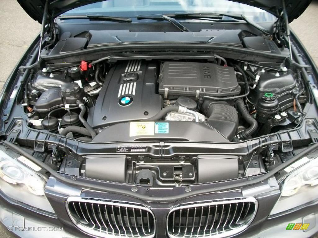 2008 BMW 1 Series 135i Convertible 3.0 Liter Twin-Turbocharged DOHC 24-Valve VVT Inline 6 Cylinder Engine Photo #37988001