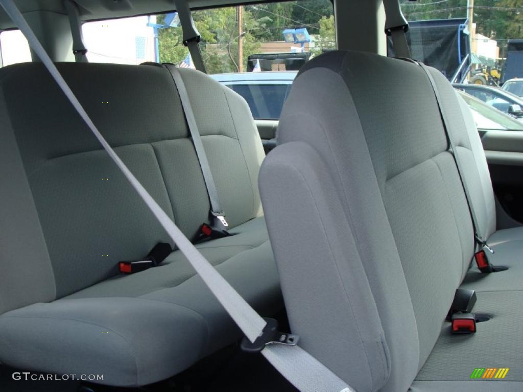 Medium Flint Interior 2010 Ford E Series Van E350 XLT Passenger Extended Photo #37988101