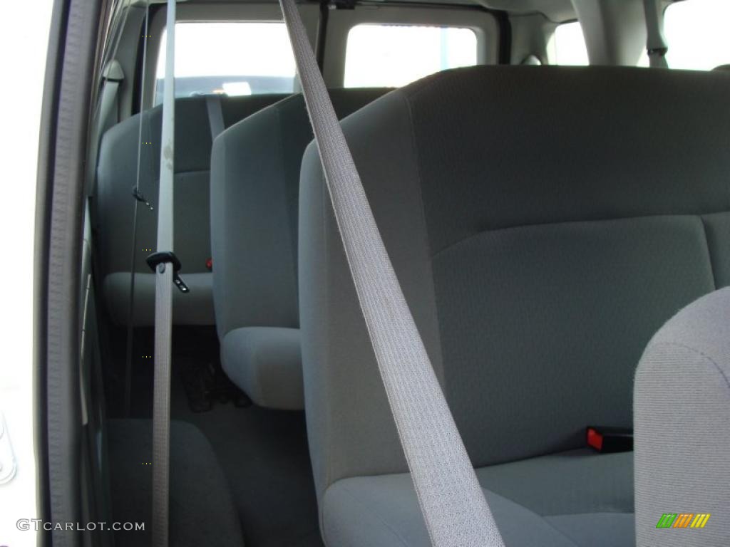 Medium Flint Interior 2010 Ford E Series Van E350 XLT Passenger Extended Photo #37988113