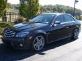 2009 Obsidian Black Metallic Mercedes-Benz C 63 AMG  photo #1