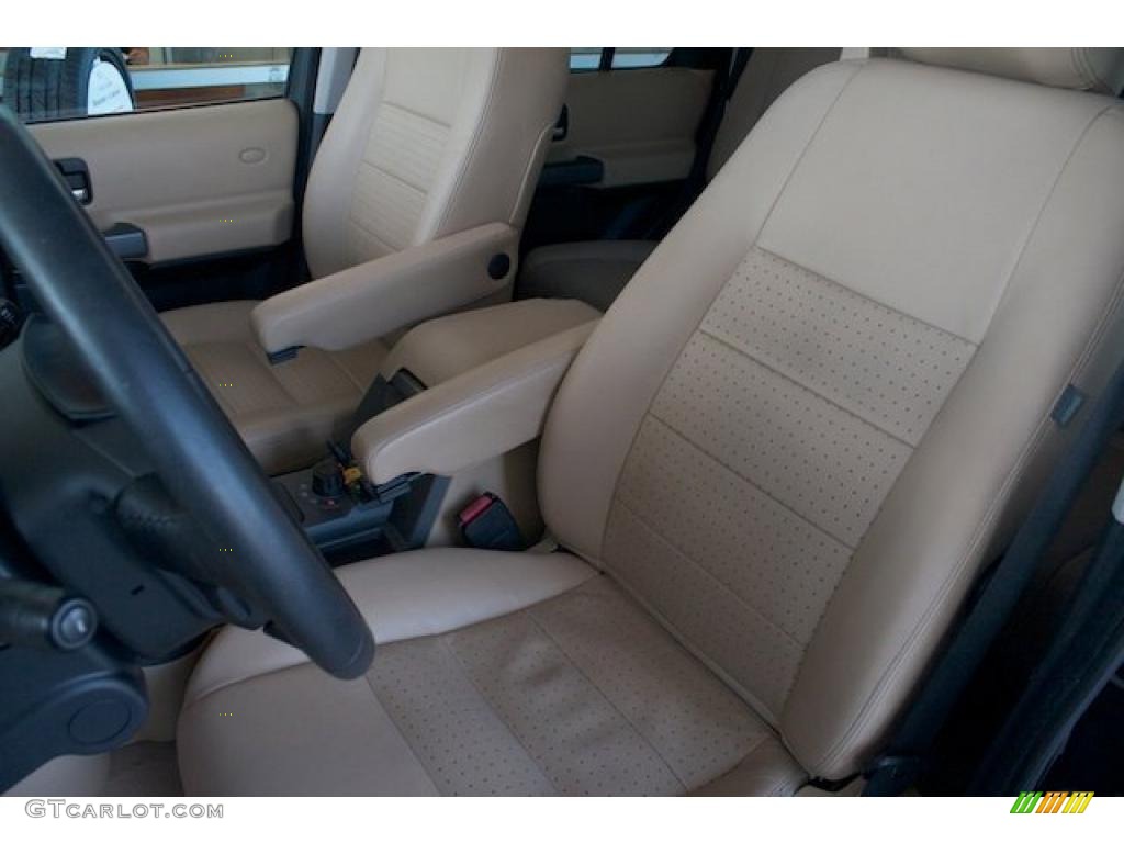 Alpaca Beige Interior 2005 Land Rover LR3 V8 SE Photo #37988481
