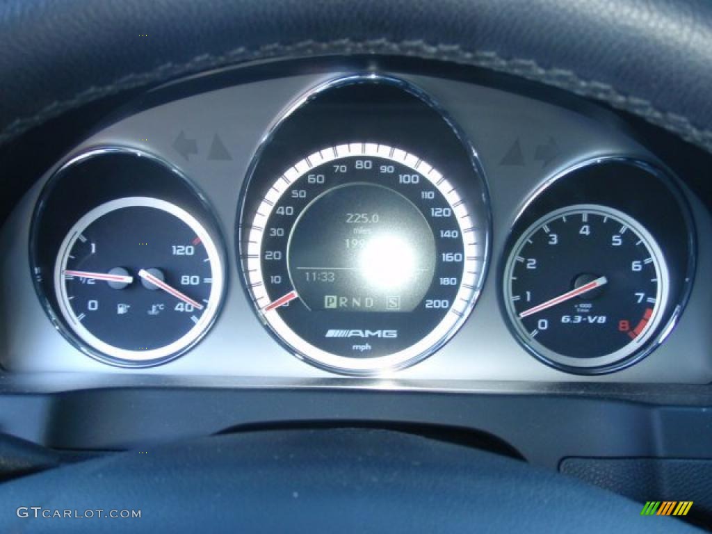 2009 Mercedes-Benz C 63 AMG Gauges Photo #37988565