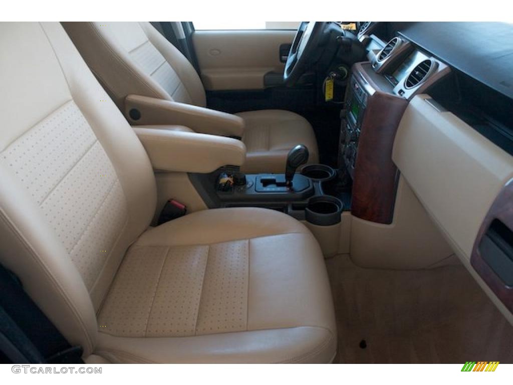 Alpaca Beige Interior 2005 Land Rover LR3 V8 SE Photo #37988585