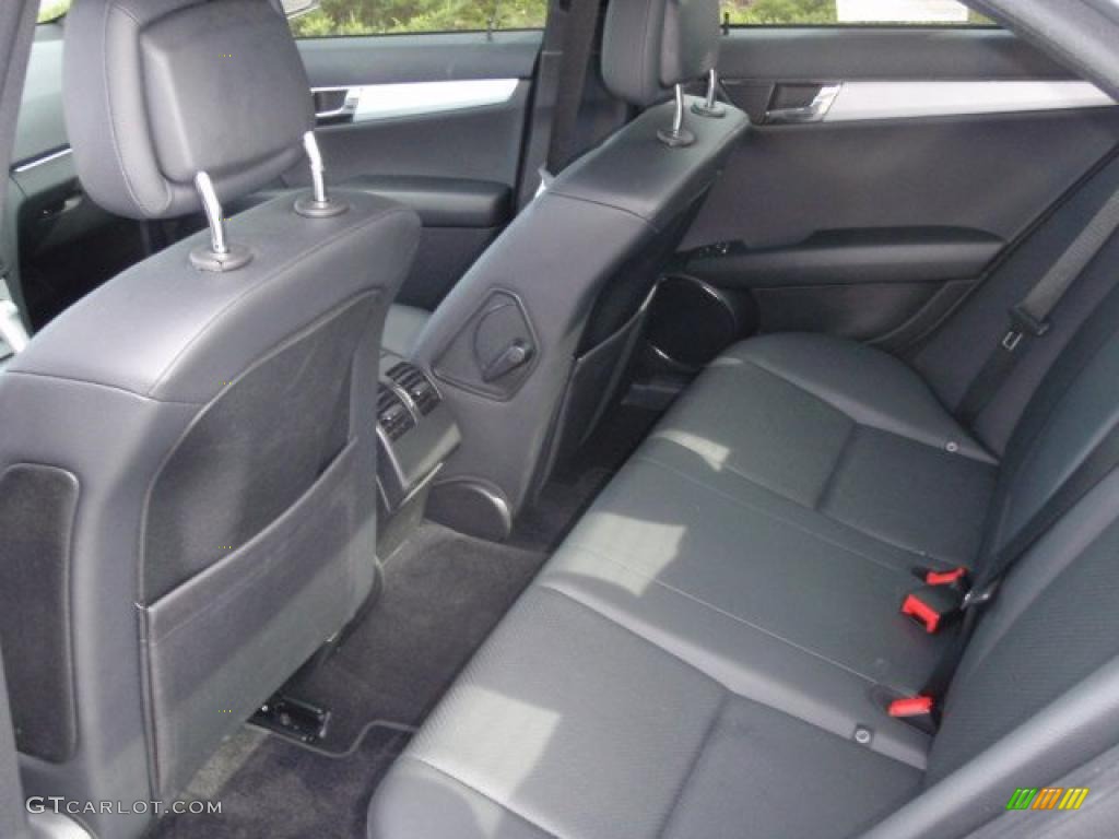 Black Interior 2008 Mercedes-Benz C 300 4Matic Sport Photo #37988961