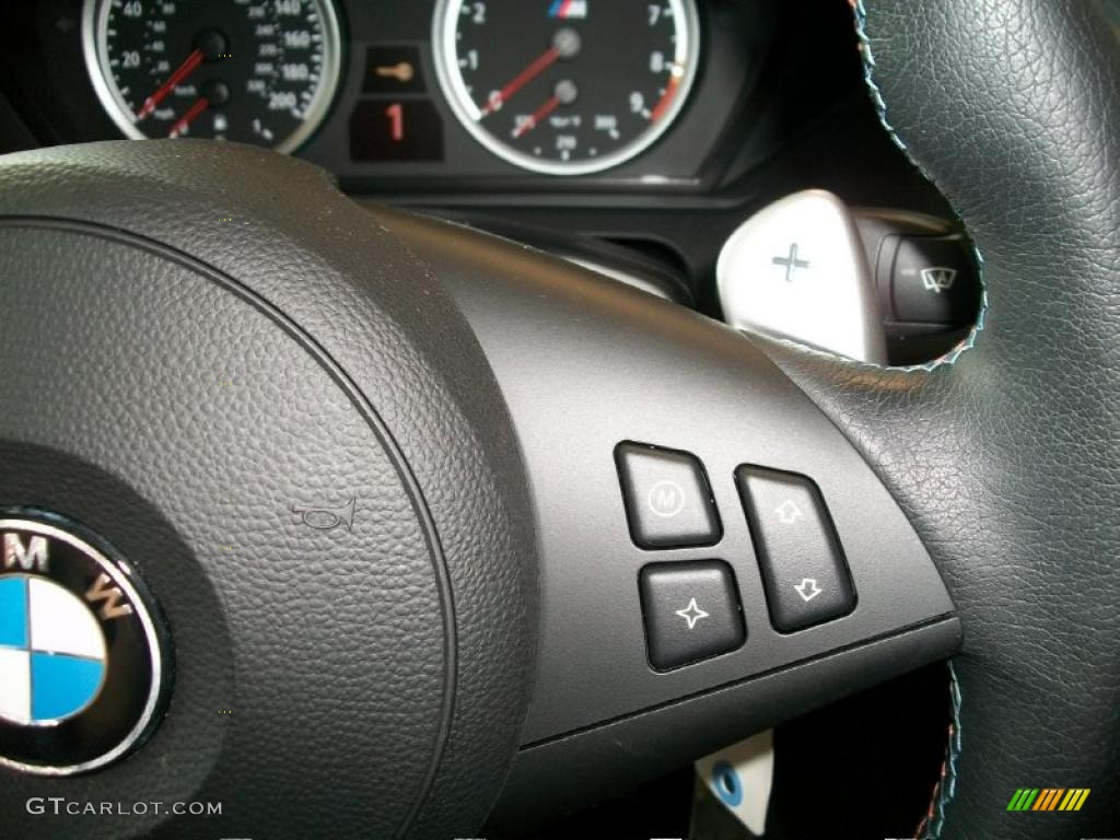 2007 M6 Coupe - Silver Grey Metallic / Black photo #14