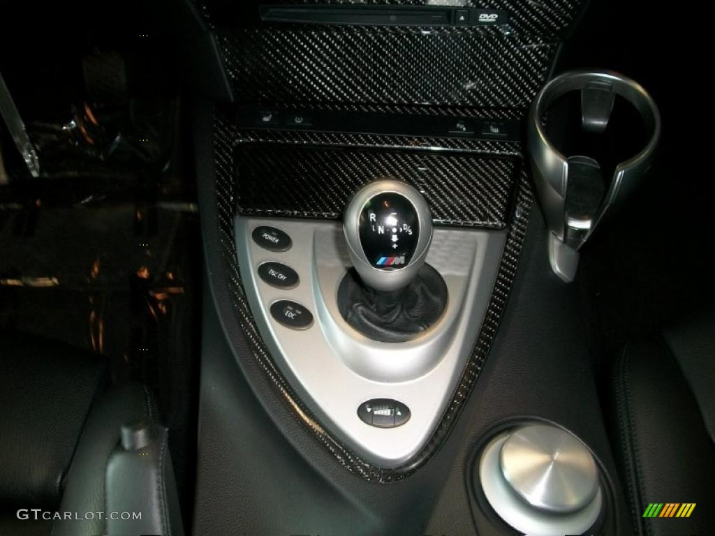 2007 M6 Coupe - Silver Grey Metallic / Black photo #17