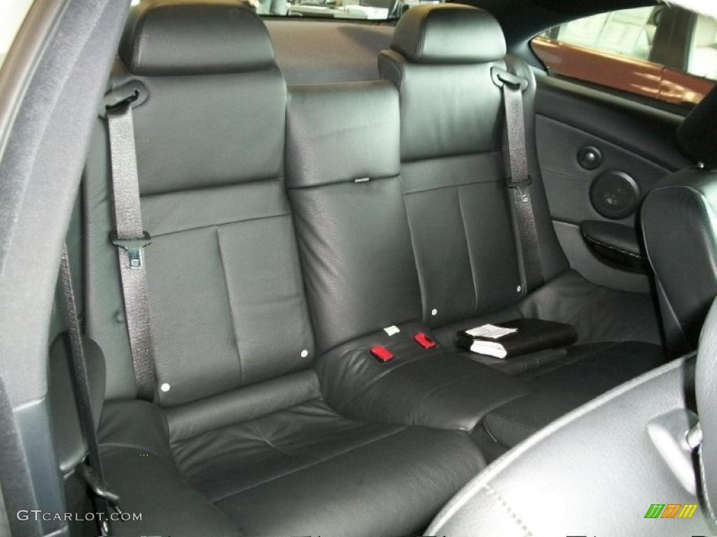 Black Interior 2007 BMW M6 Coupe Photo #37990213