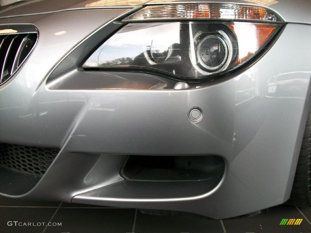 2007 M6 Coupe - Silver Grey Metallic / Black photo #26