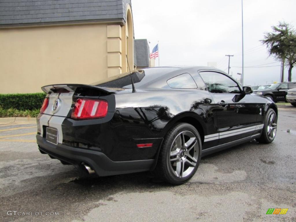 Black 2010 Ford Mustang Shelby GT500 Coupe Exterior Photo #37990489