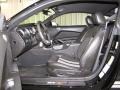 Charcoal Black/White Interior Photo for 2010 Ford Mustang #37990521