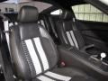 Charcoal Black/White Interior Photo for 2010 Ford Mustang #37990593