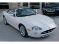 2005 White Onyx Jaguar XK XK8 Convertible  photo #13