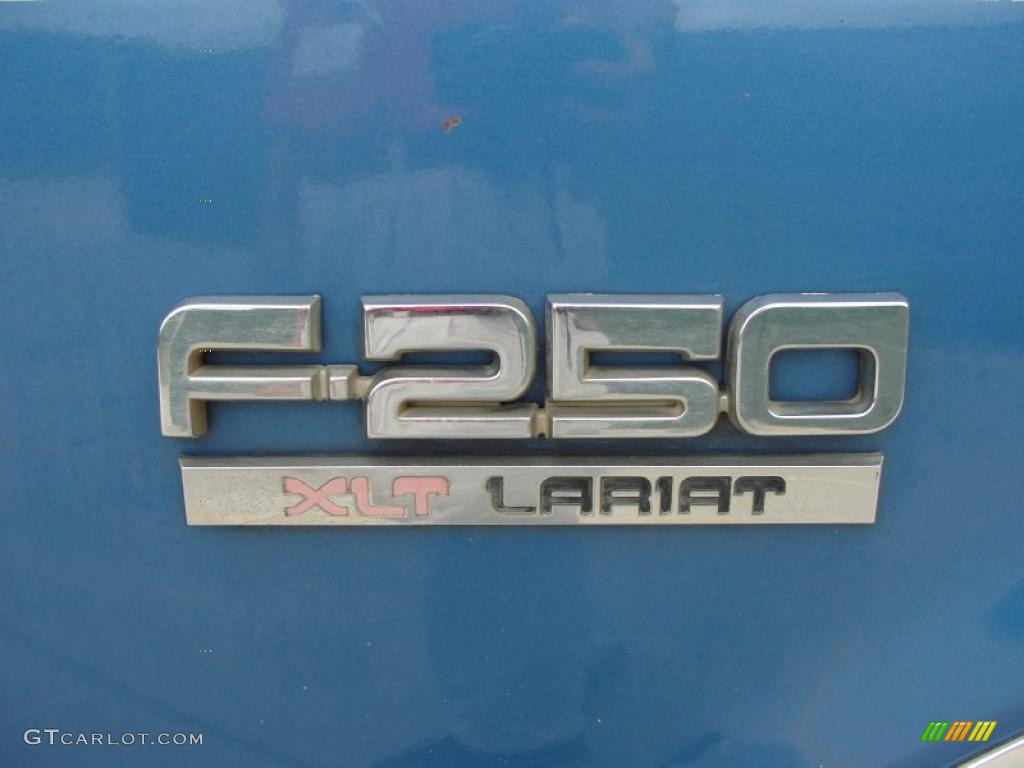1991 Ford F250 XLT Lariat Regular Cab 4x4 Marks and Logos Photo #37990725