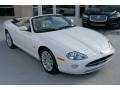 2005 White Onyx Jaguar XK XK8 Convertible  photo #21