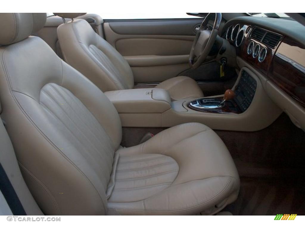 Cashmere Interior 2005 Jaguar XK XK8 Convertible Photo #37990977