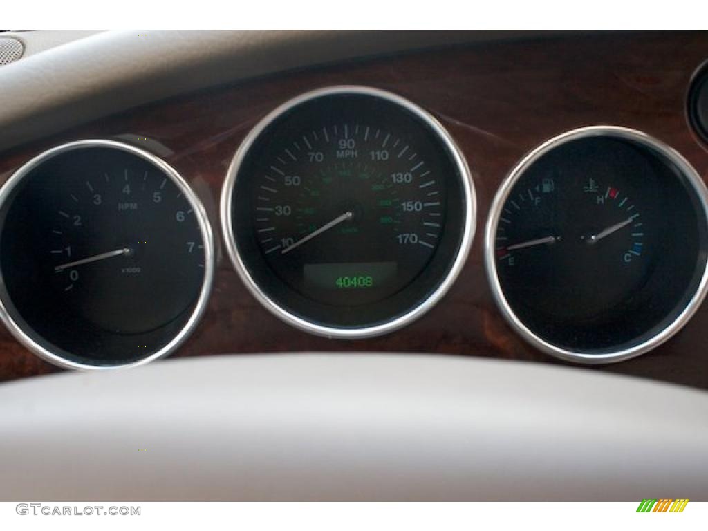 2005 Jaguar XK XK8 Convertible Gauges Photo #37991085