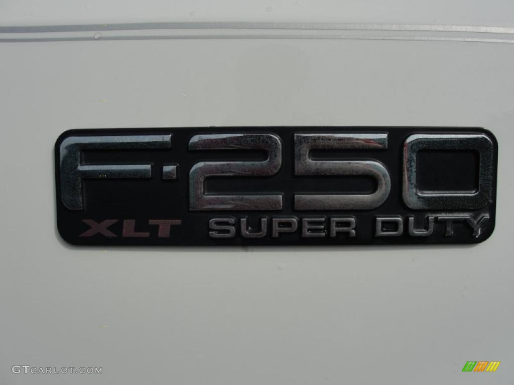 2003 F250 Super Duty FX4 SuperCab 4x4 - Oxford White / Medium Flint Grey photo #15