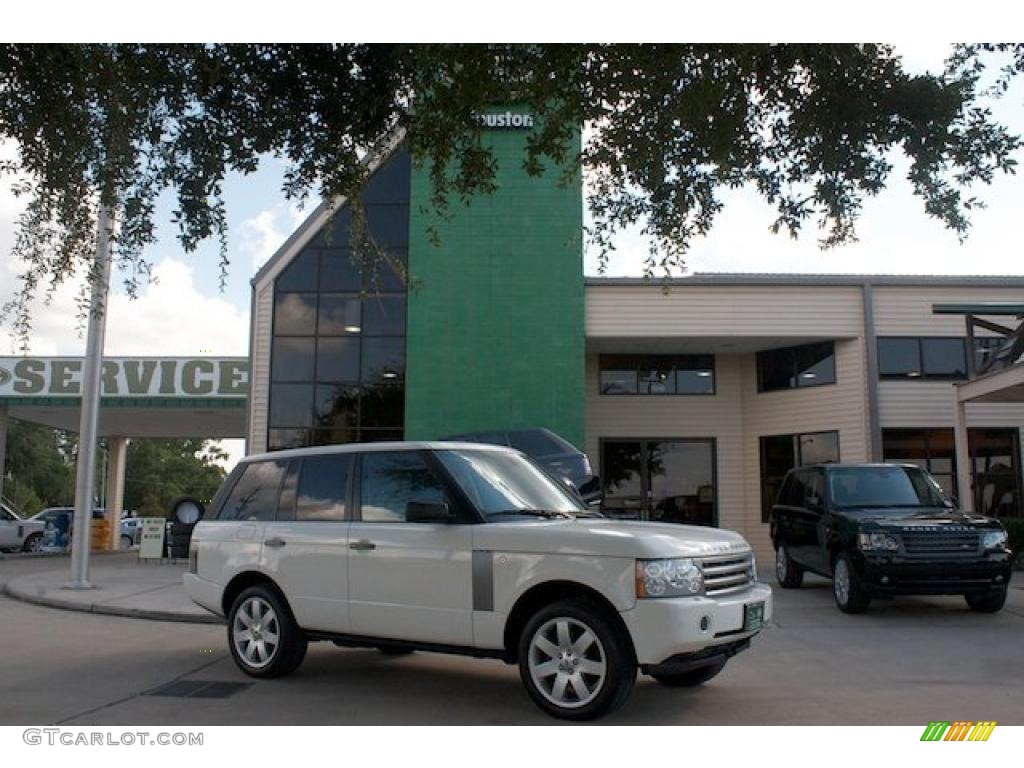 2006 Range Rover HSE - Chawton White / Sand/Jet photo #1