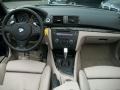 Taupe 2010 BMW 1 Series 135i Convertible Dashboard