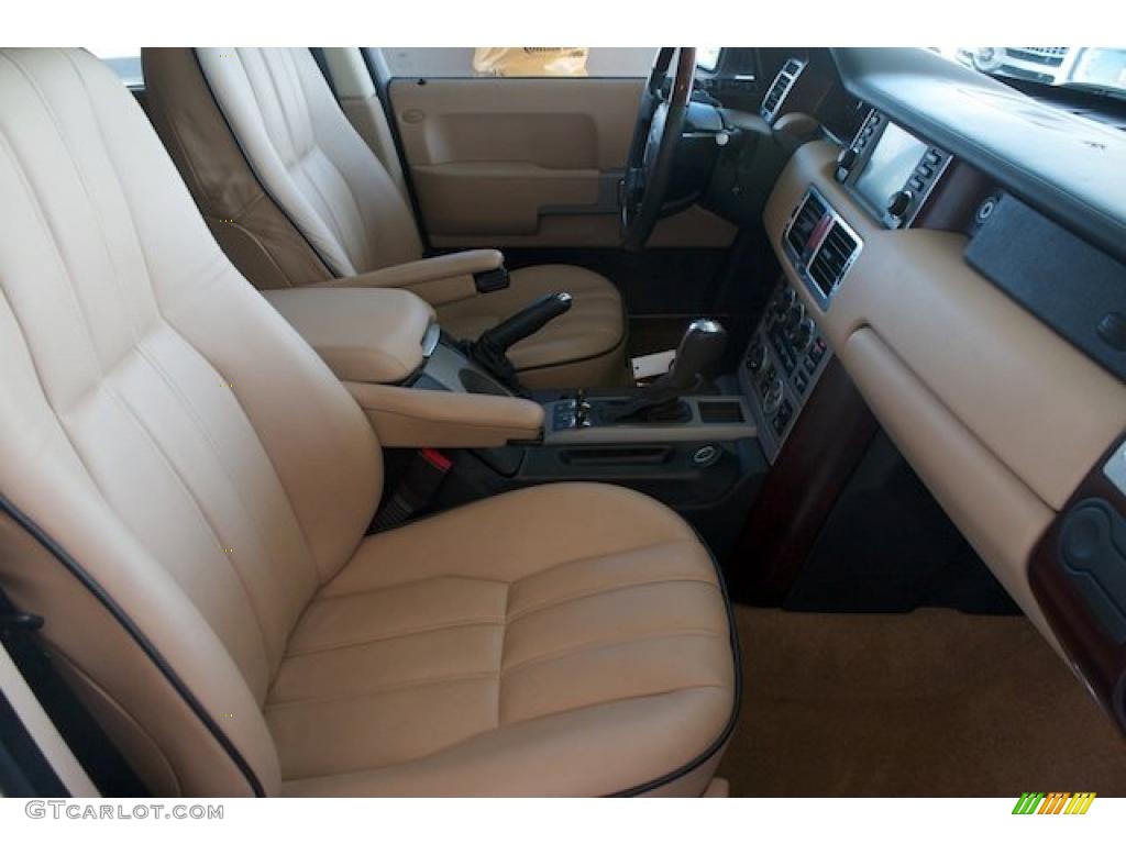 Sand/Jet Interior 2006 Land Rover Range Rover HSE Photo #37991753