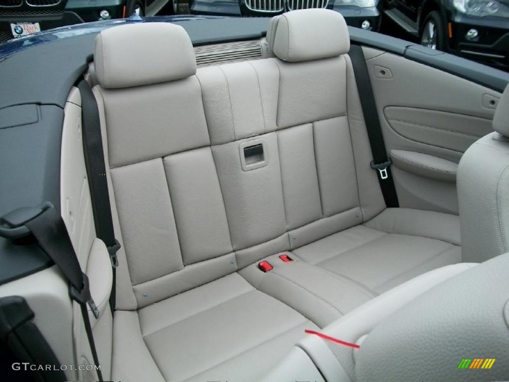 Taupe Interior 2010 BMW 1 Series 135i Convertible Photo #37991881