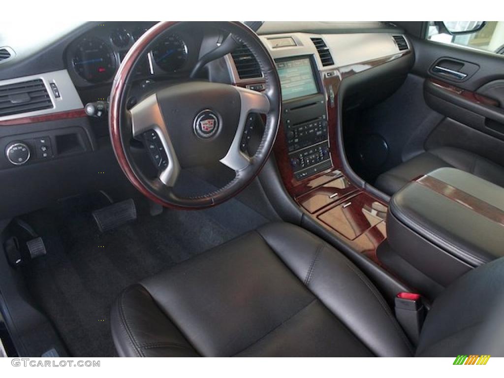 Ebony/Ebony Interior 2007 Cadillac Escalade ESV AWD Photo #37992353