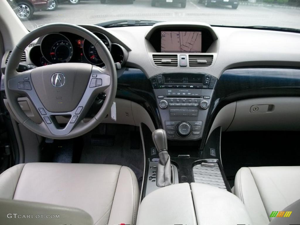 2007 Acura MDX Technology Taupe Dashboard Photo #37992817