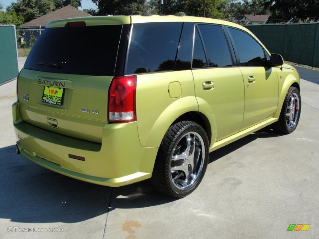 2004 VUE Red Line AWD - Electric Lime / Tan photo #3