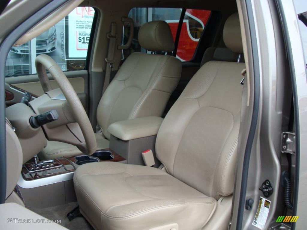 Cafe Latte Interior 2008 Nissan Pathfinder SE 4x4 Photo #37993177