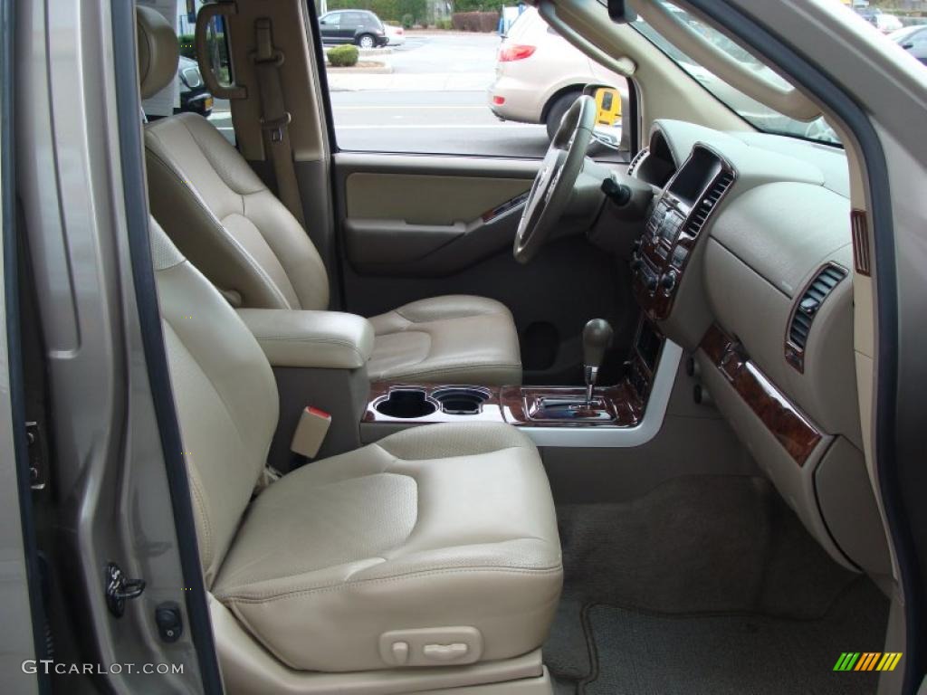 Cafe Latte Interior 2008 Nissan Pathfinder SE 4x4 Photo #37993189