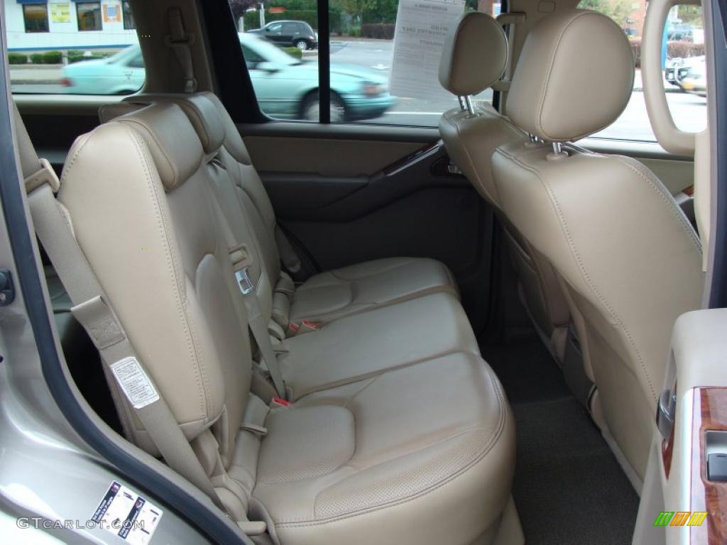 Cafe Latte Interior 2008 Nissan Pathfinder SE 4x4 Photo #37993205