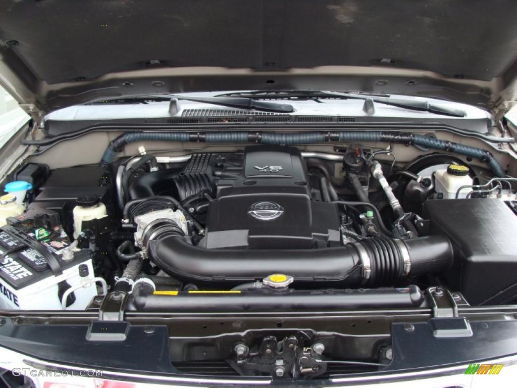 2008 Nissan Pathfinder SE 4x4 4.0 Liter DOHC 24-Valve VVT V6 Engine Photo #37993369