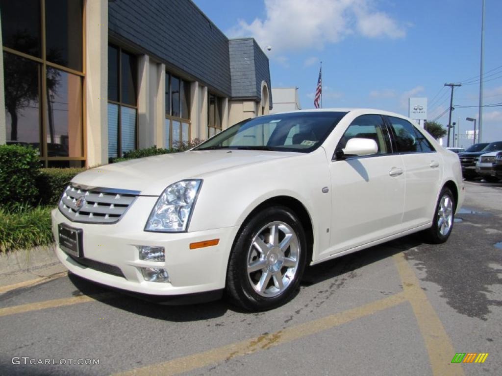 White Diamond 2006 Cadillac STS V8 Exterior Photo #37993901