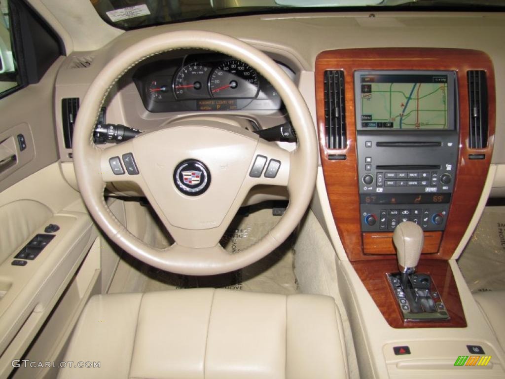2006 Cadillac STS V8 Cashmere Steering Wheel Photo #37994065