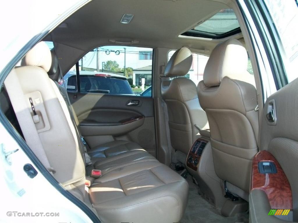 Saddle Interior 2006 Acura MDX Standard MDX Model Photo #37994161