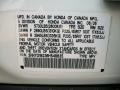 2006 Acura MDX Standard MDX Model Info Tag
