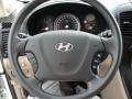 2008 Hyundai Entourage Beige Interior Steering Wheel Photo