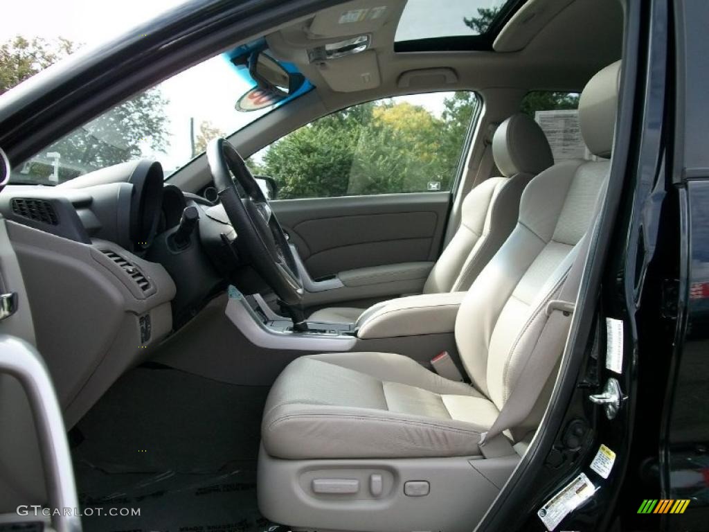 Taupe Interior 2008 Acura RDX Standard RDX Model Photo #37995693