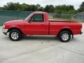 2000 Bright Red Ford Ranger XLT Regular Cab  photo #6