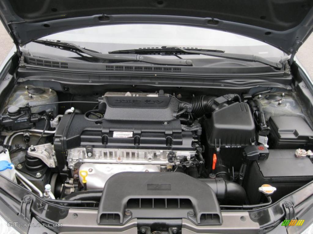 2008 Hyundai Elantra GLS Sedan 2.0 Liter DOHC 16-Valve VVT 4 Cylinder Engine Photo #37996389