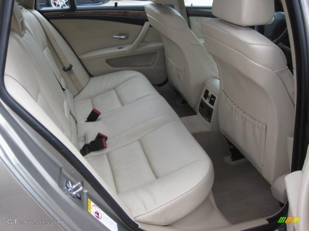 Beige Interior 2008 BMW 5 Series 535xi Sports Wagon Photo #37996509