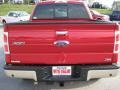 2010 Red Candy Metallic Ford F150 Lariat SuperCrew 4x4  photo #7