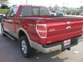 2010 Red Candy Metallic Ford F150 Lariat SuperCrew 4x4  photo #8