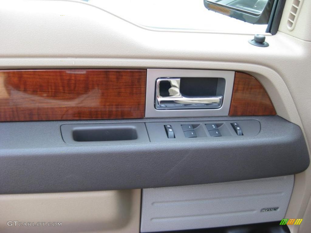 2010 F150 Lariat SuperCrew 4x4 - Red Candy Metallic / Tan photo #12