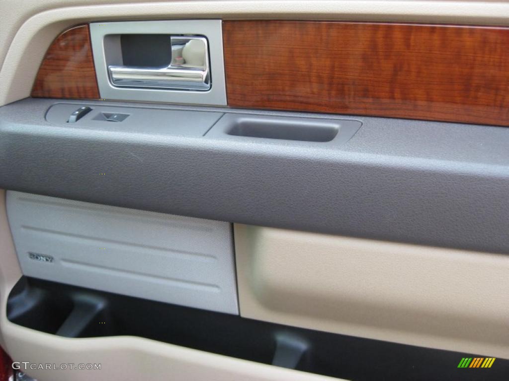 2010 F150 Lariat SuperCrew 4x4 - Red Candy Metallic / Tan photo #19