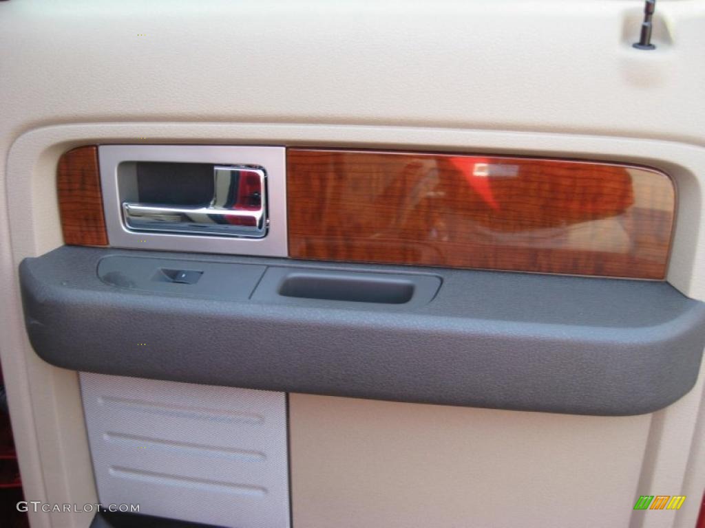 2010 F150 Lariat SuperCrew 4x4 - Red Candy Metallic / Tan photo #22