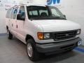 Oxford White 2004 Ford E Series Van E350 Super Duty XL Passenger