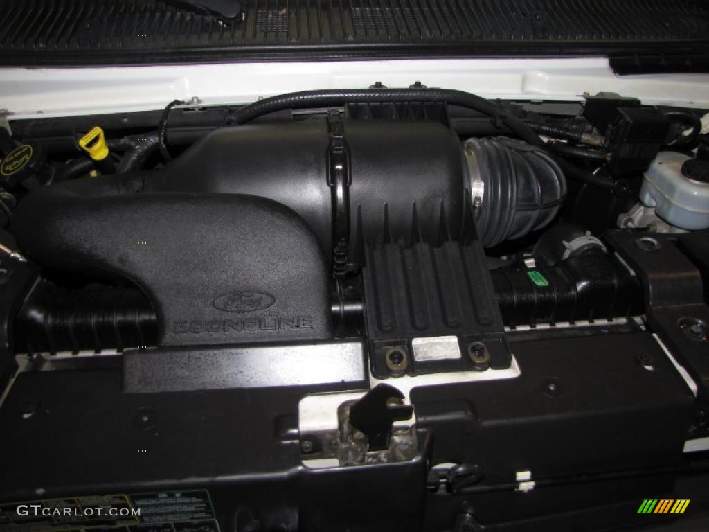 2004 Ford E Series Van E350 Super Duty XL Passenger 5.4 Liter SOHC 16-Valve Triton V8 Engine Photo #37997517